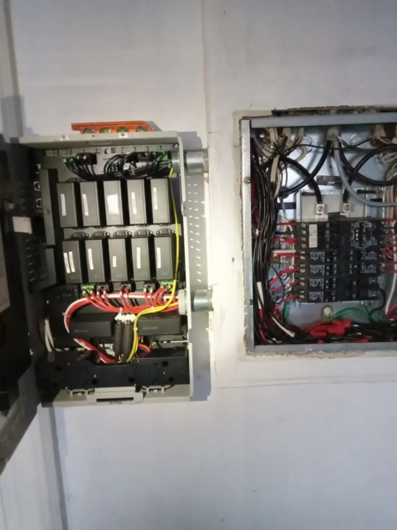 Electrical panel upgrade completed for Indoor Lighting Installation in Elburn